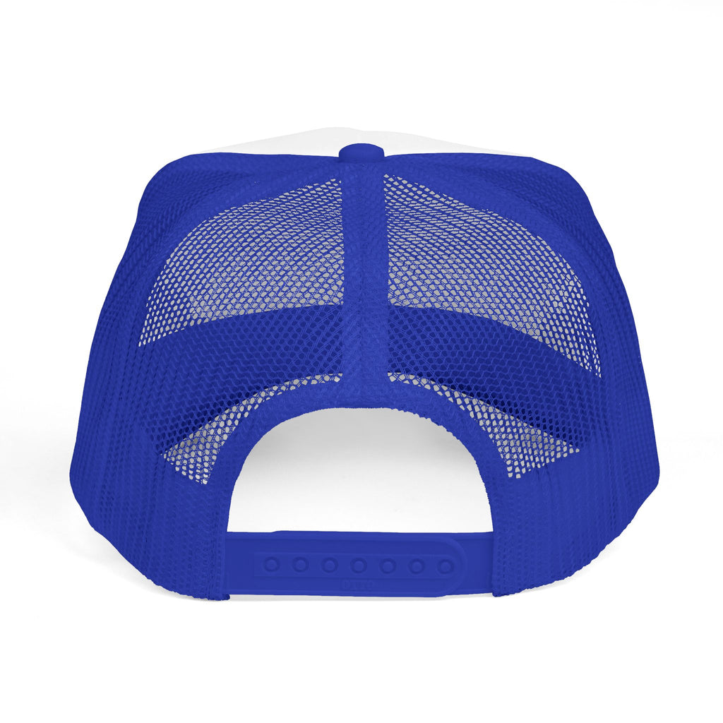 Judah Trucker Hat – Personalized Black & White Mesh Cap