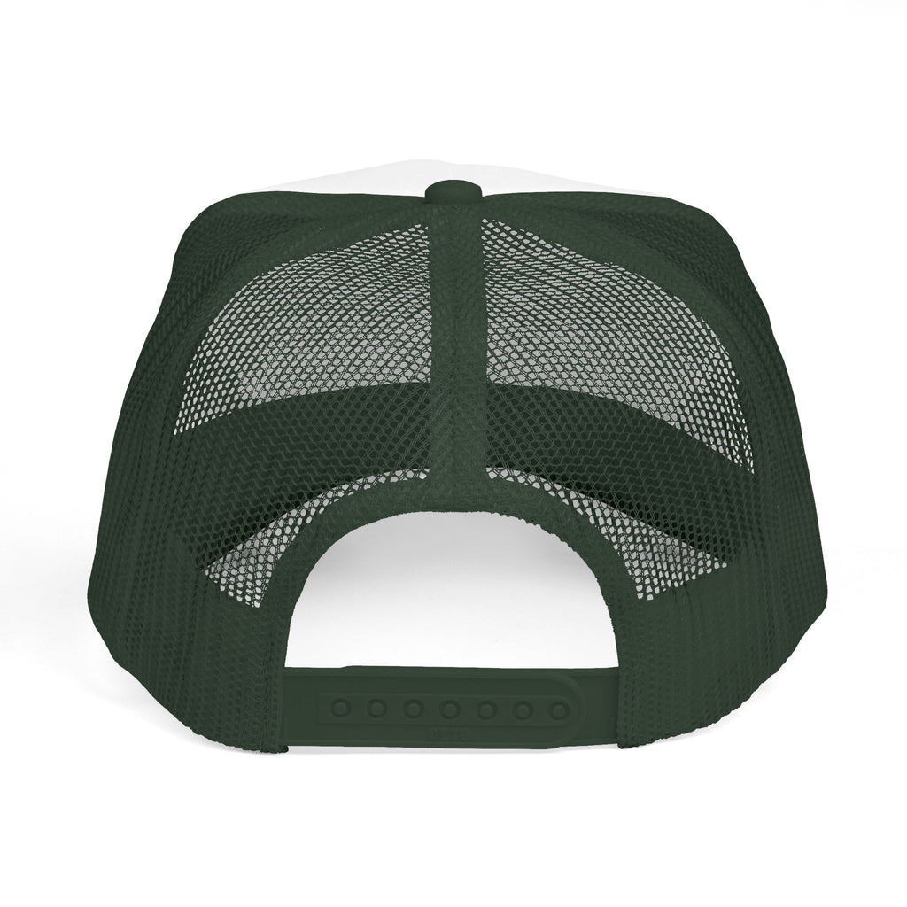 Judah Trucker Hat – Personalized Black & White Mesh Cap