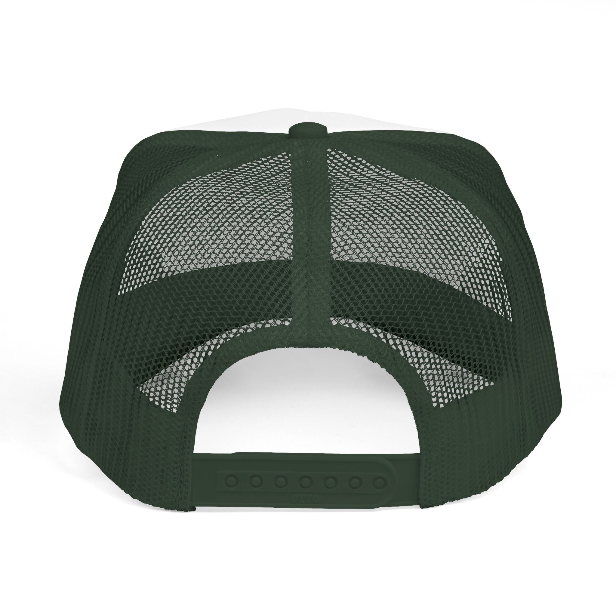 Judah Trucker Hat – Personalized Black & White Mesh Cap