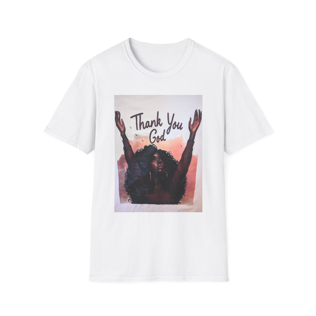 Thank You God T‑Shirt — Women's Inspirational Faith Graphic Tee