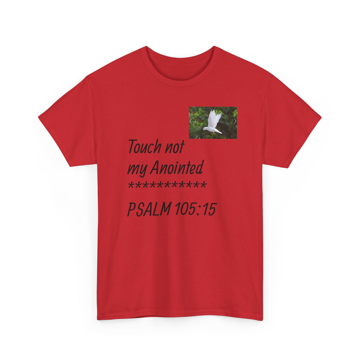 Psalm 105:15 Dove Graphic T-Shirt