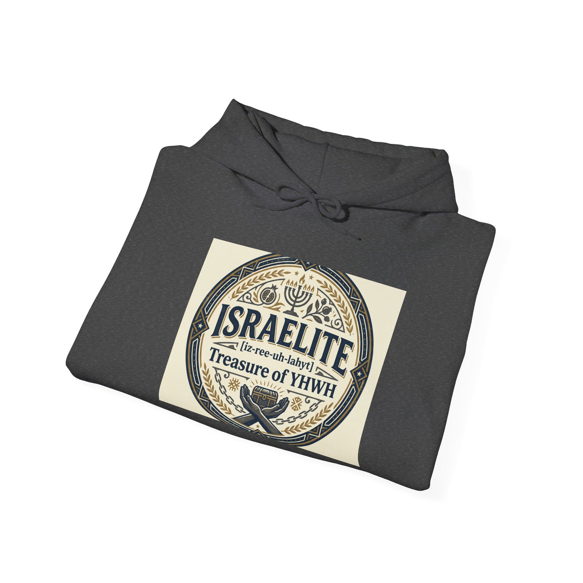 Israelite Hoodie — "Hebrew I AM" Faithful Heritage Pullover