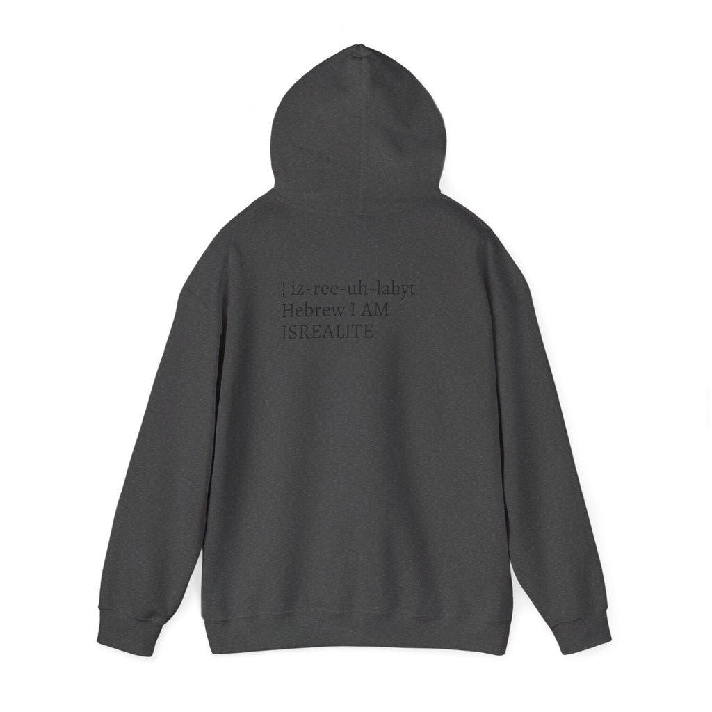 Israelite Hoodie — "Hebrew I AM" Faithful Heritage Pullover