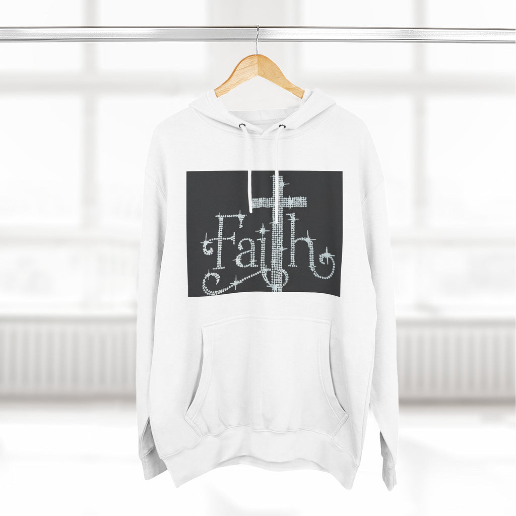 Faith Cross Hoodie — Inspirational Christian Pullover
