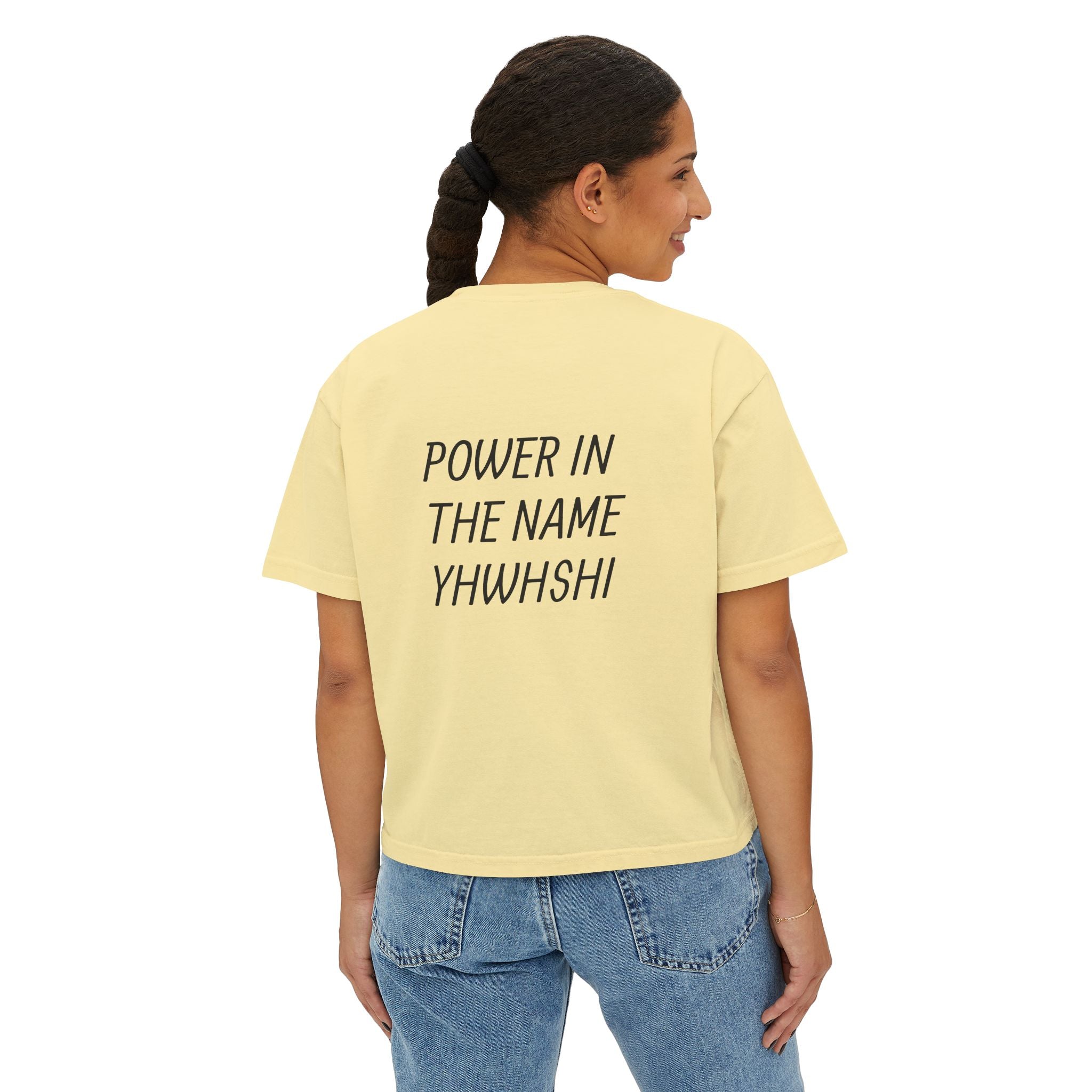 Christian Inspirational Boxy Tee — "It's a Battle Every Day" Graphic