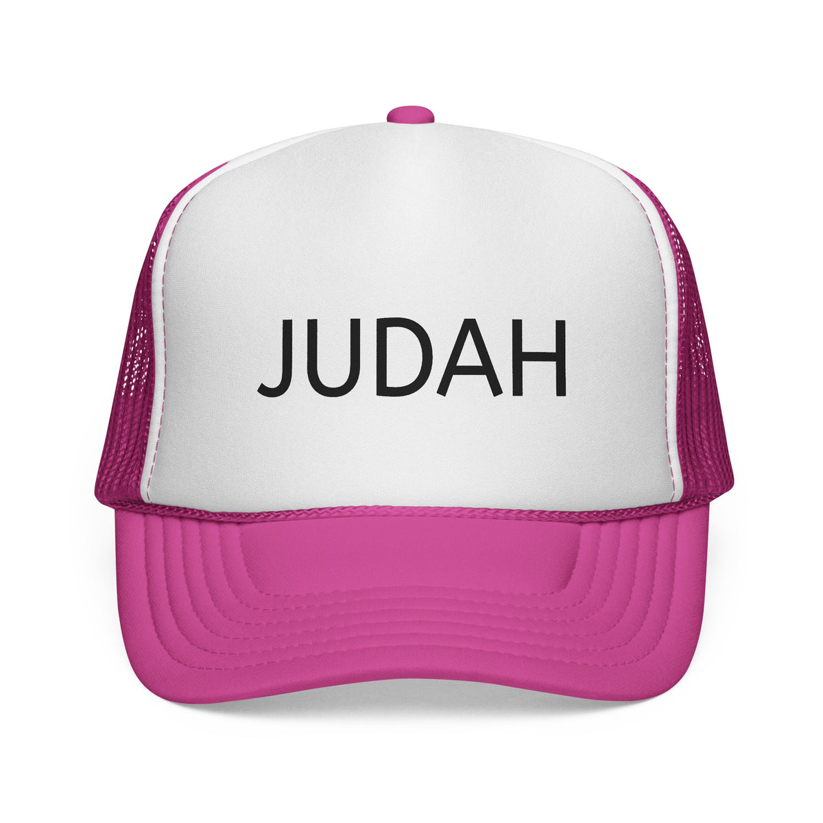 Judah Trucker Hat — Mesh Snapback Cap