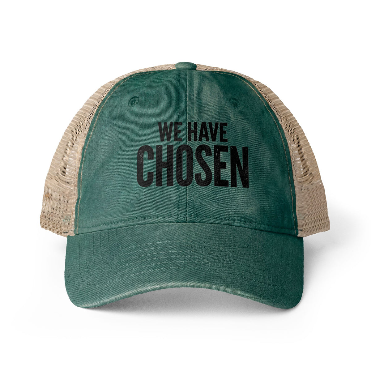 Women's Washed Mesh-Back Cap