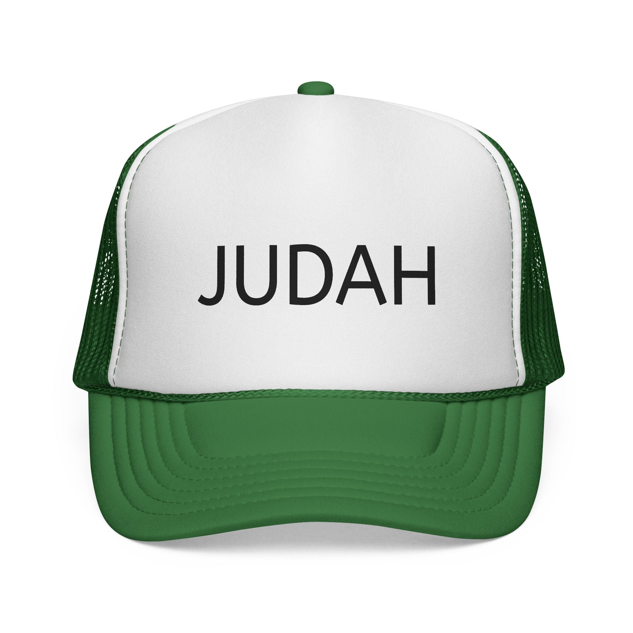 Judah Trucker Hat — Mesh Snapback Cap