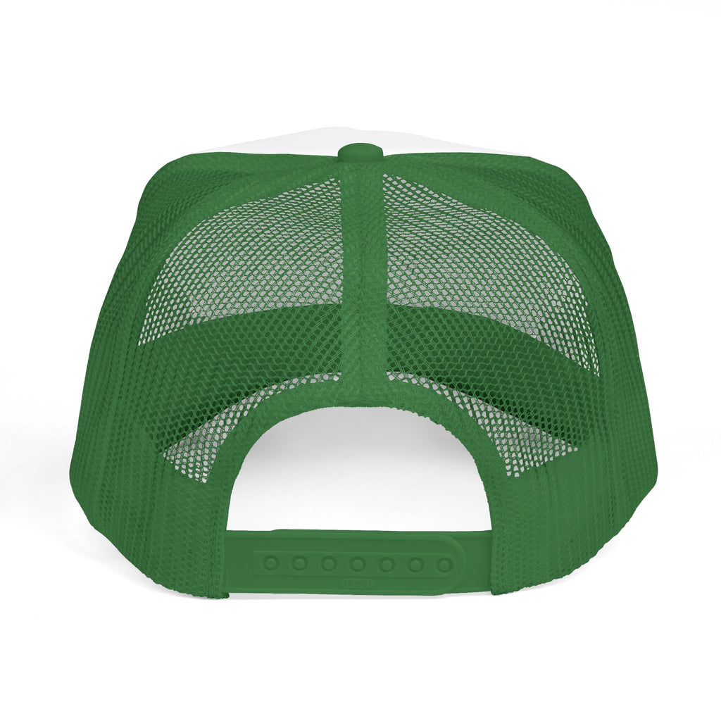 Judah Trucker Hat – Personalized Black & White Mesh Cap