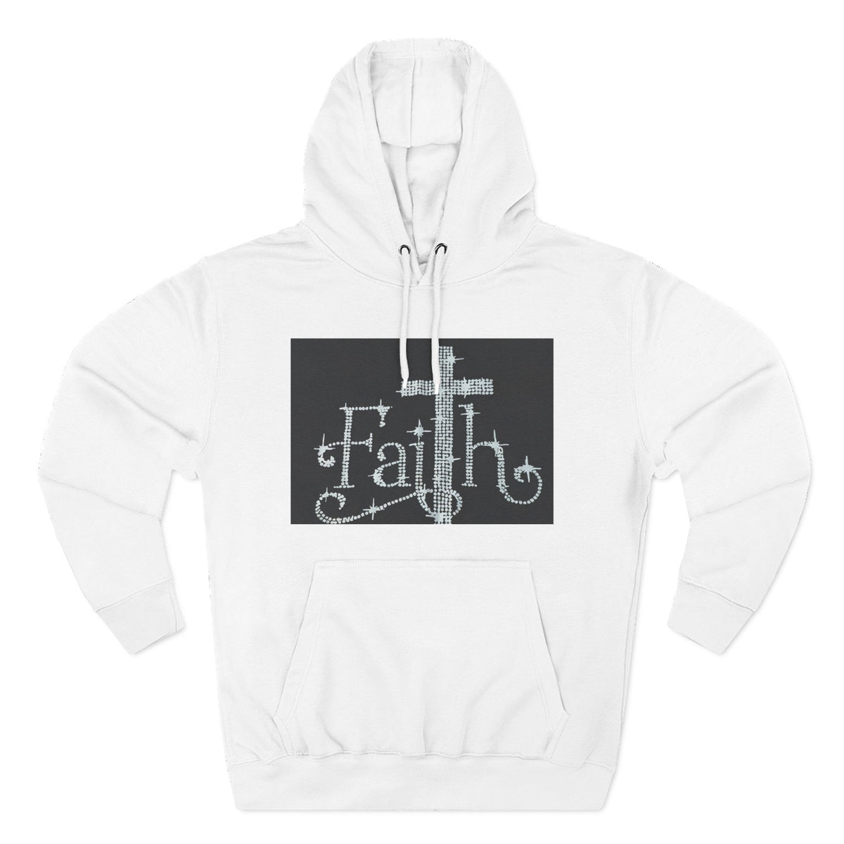 Faith Cross Hoodie — Inspirational Christian Pullover