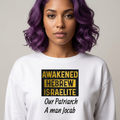 Awakened Hebrew Israelite crop long sleeve Tee...