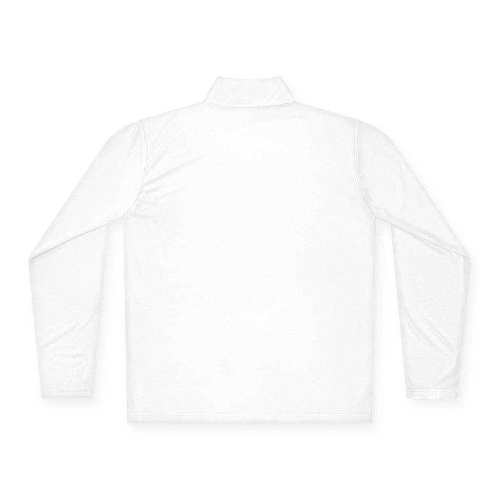 Quarter-Zip Pullover — 'Bon King' Retro Surf Logo Embroidered