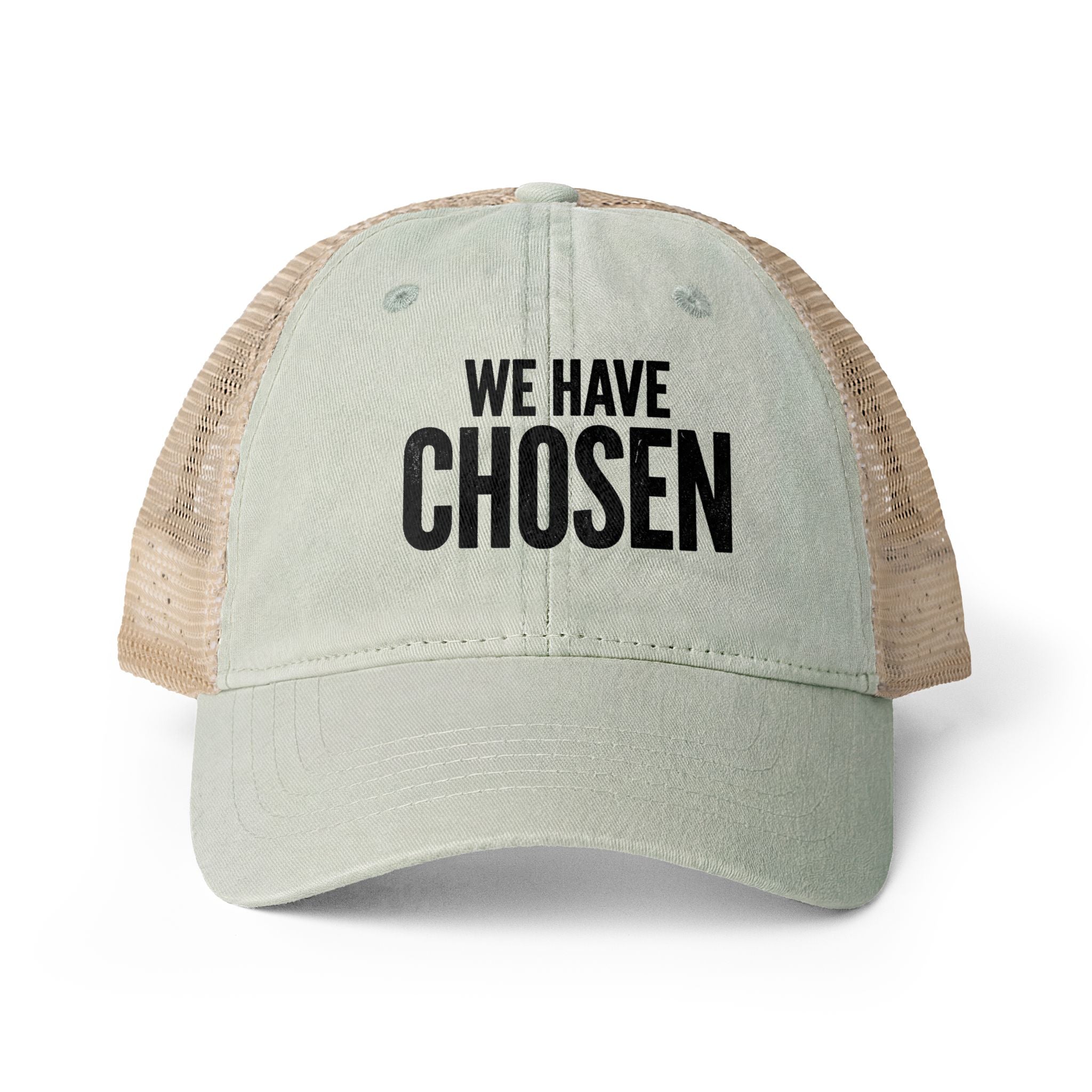 Women's Washed Mesh-Back Cap