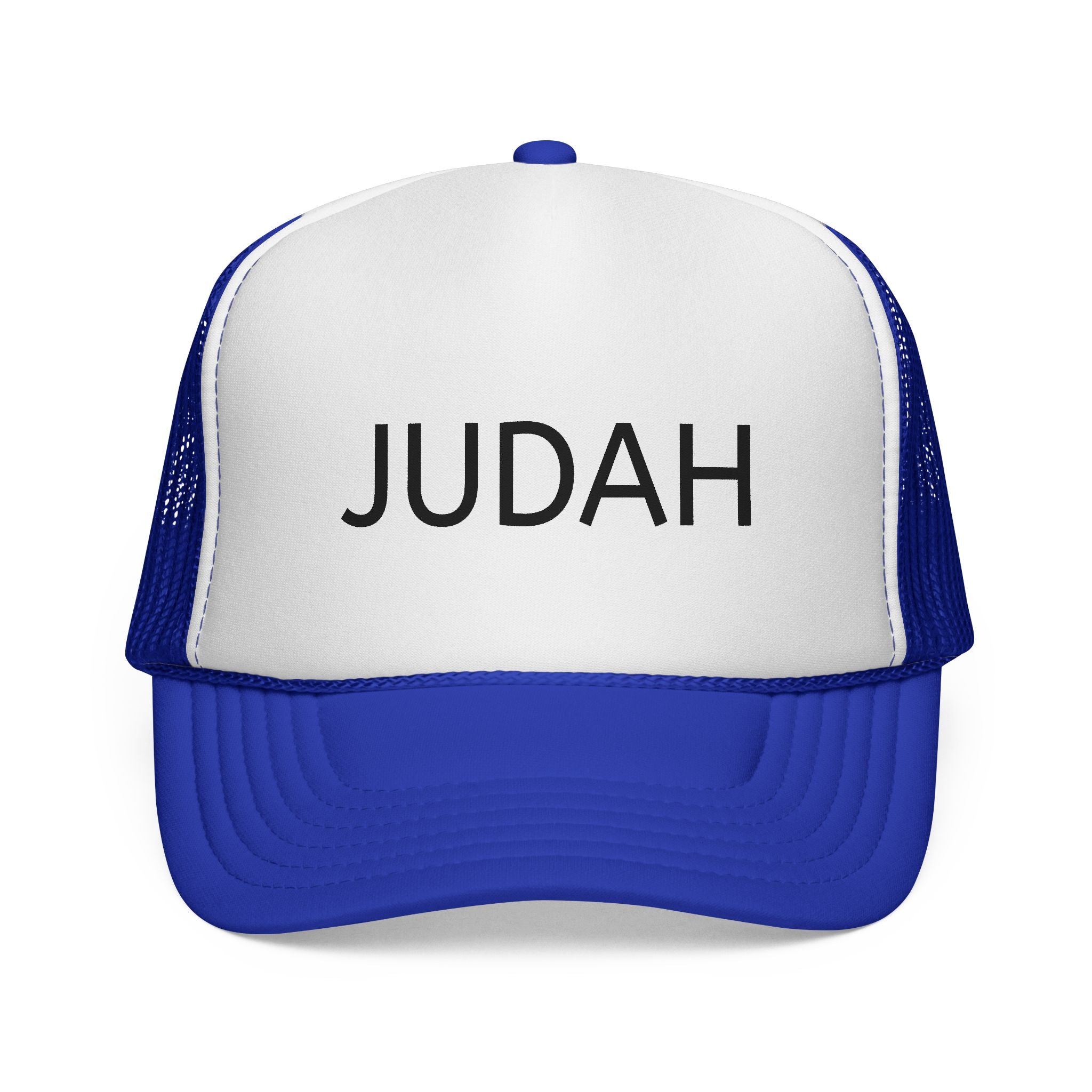 Judah Trucker Hat — Mesh Snapback Cap