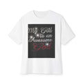 T-Shirt — "My God is an Awesome God" Rhinestone Graphic Tee