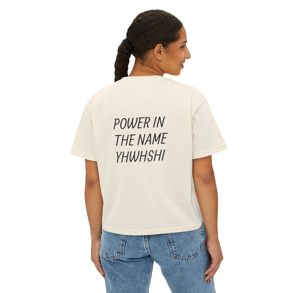 Christian Inspirational Boxy Tee — "It's a Battle Every Day" Graphic