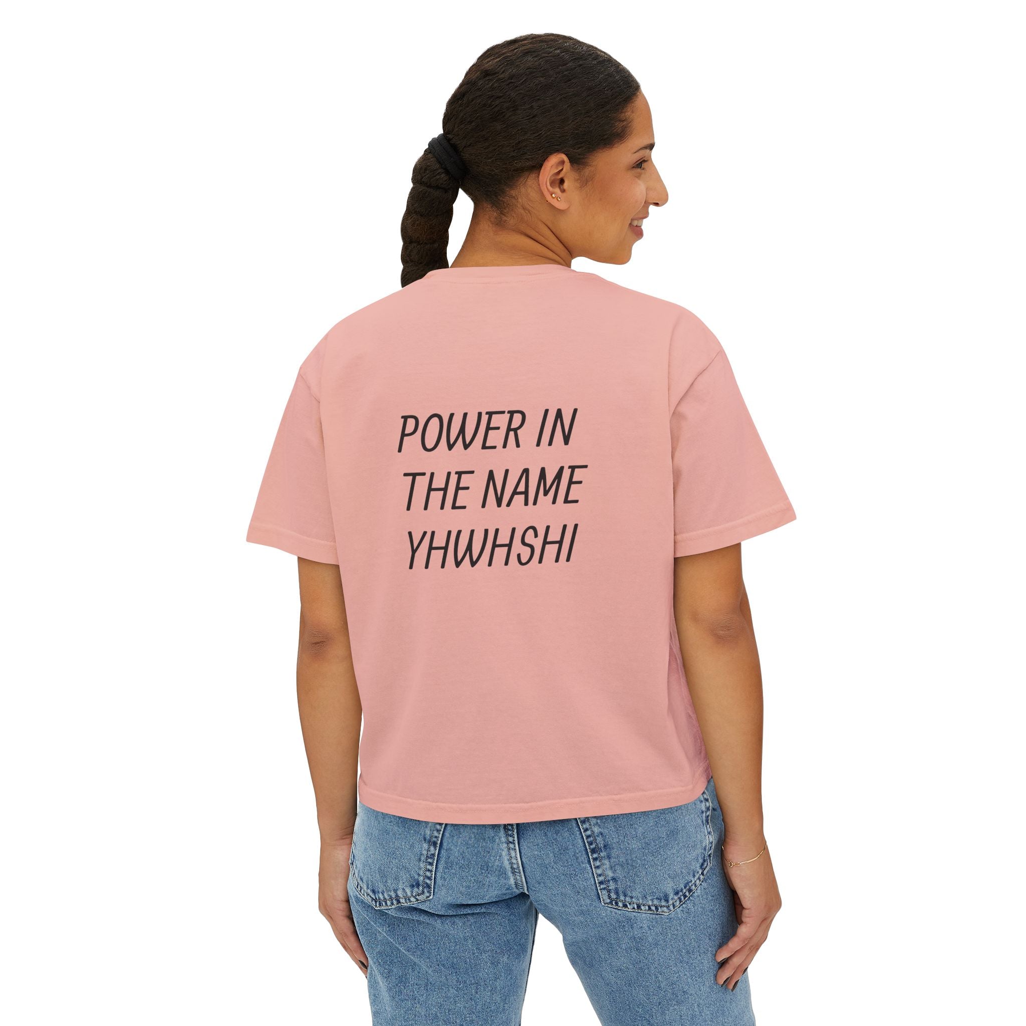 Christian Inspirational Boxy Tee — "It's a Battle Every Day" Graphic