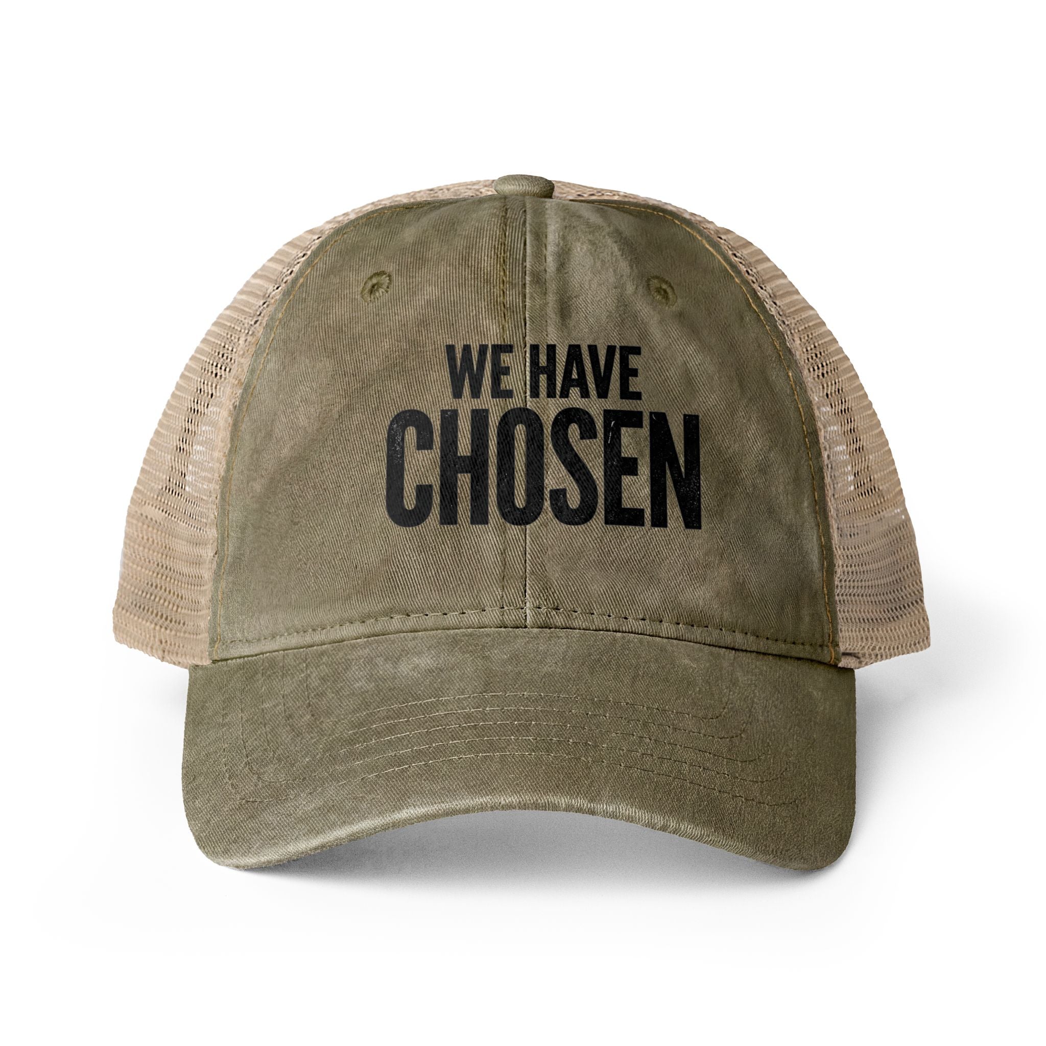 Women's Washed Mesh-Back Cap