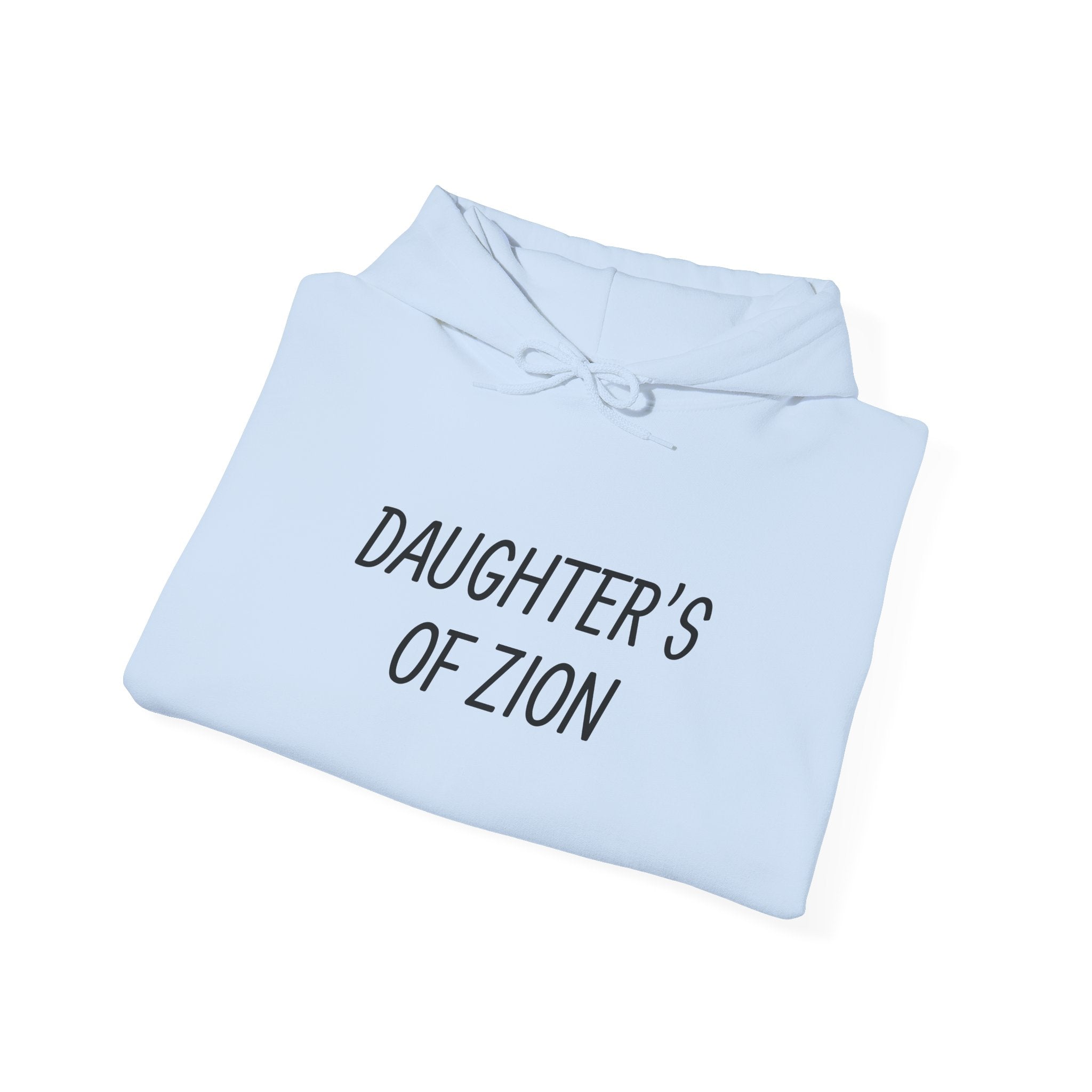 Daughter's of Zion Hoodie - Faith-Inspired Yellow Pullover