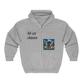 Strength in Unity Zip Hoodie – Storm Graphic Full-Zip Sweatshirt