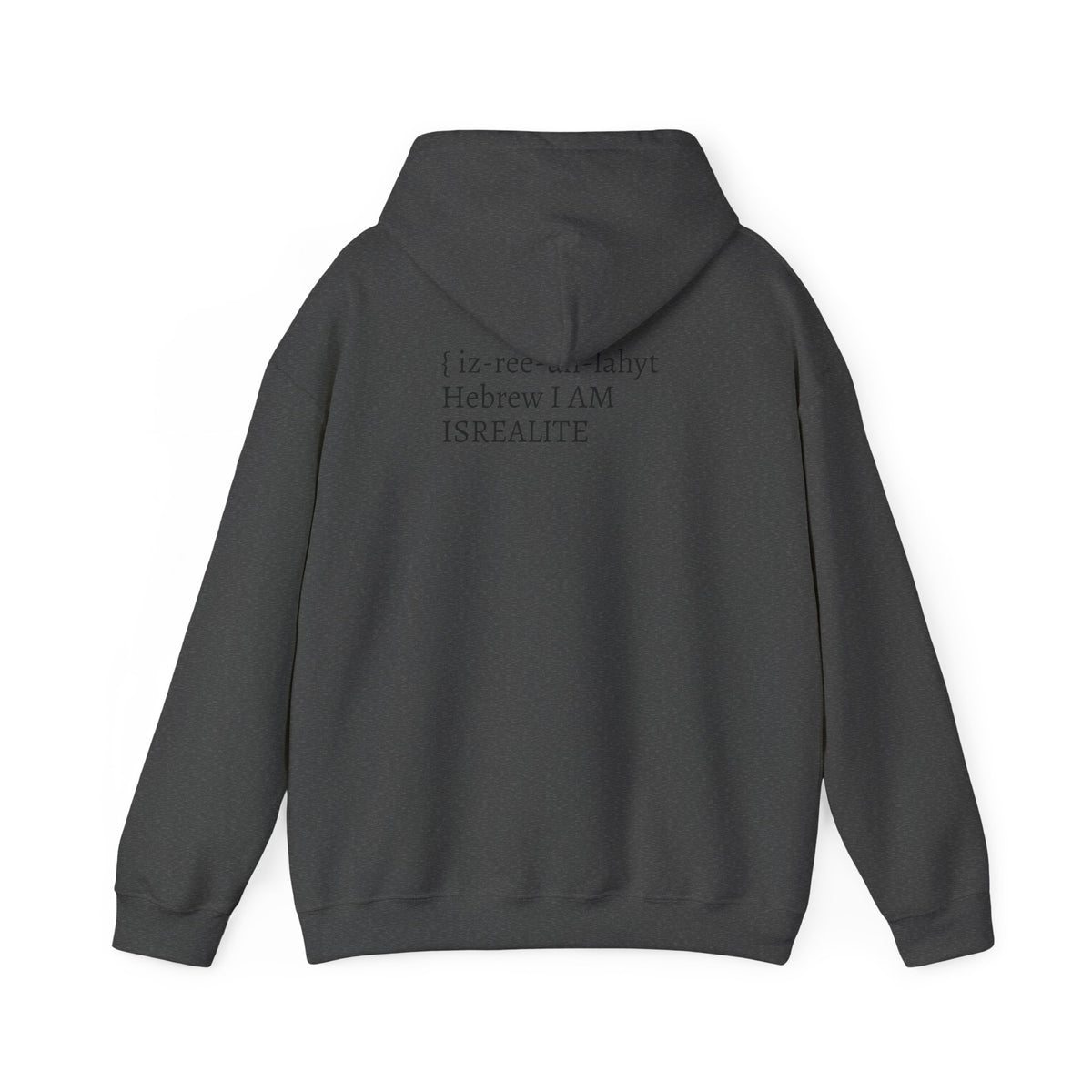 Israelite Hoodie — "Hebrew I AM" Faithful Heritage Pullover