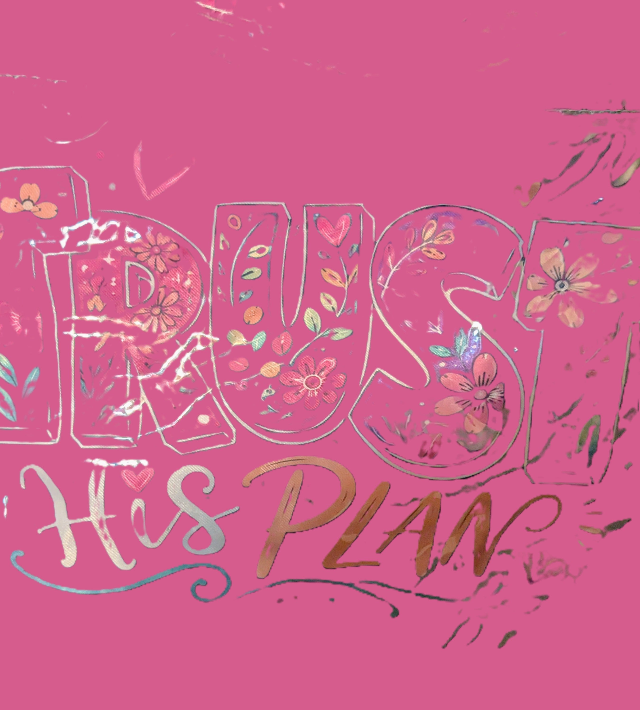 Trust In His Plan – Multi Color Tote Bag