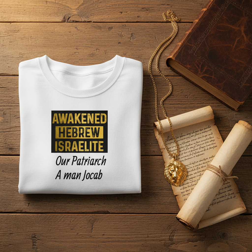 Awakened Hebrew Israelite Flat Lay