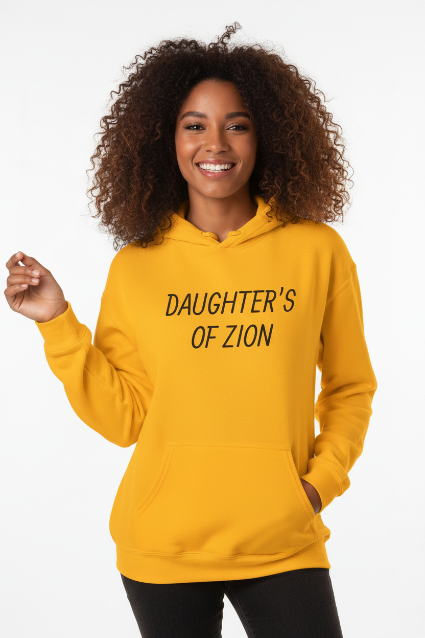 Daughter's of Zion Hoodie Mockup