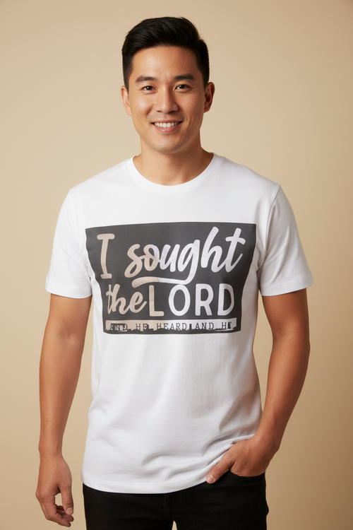 Faith Graphic Tee Mockup