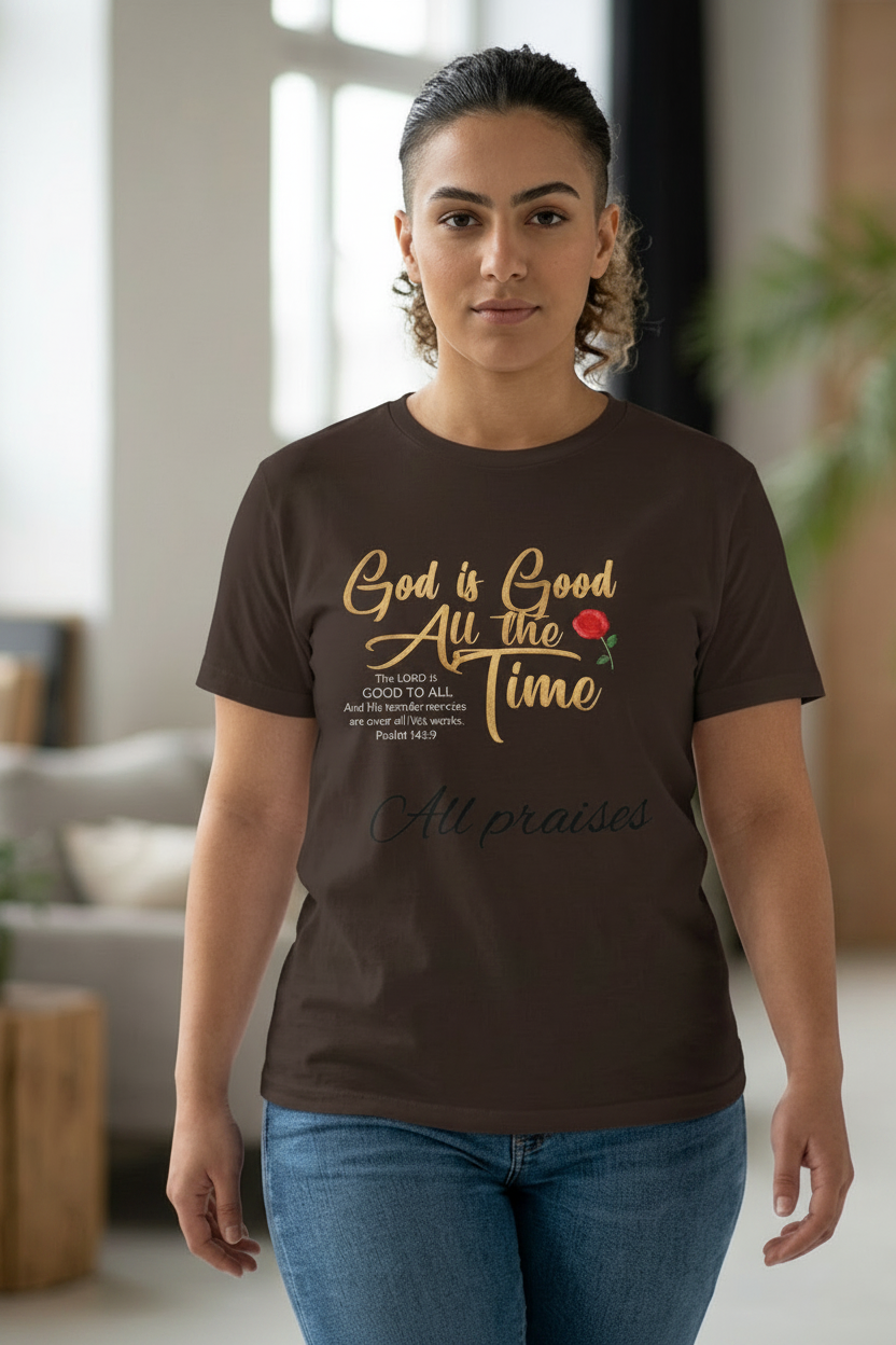 God is Good All the Time Close-Up
