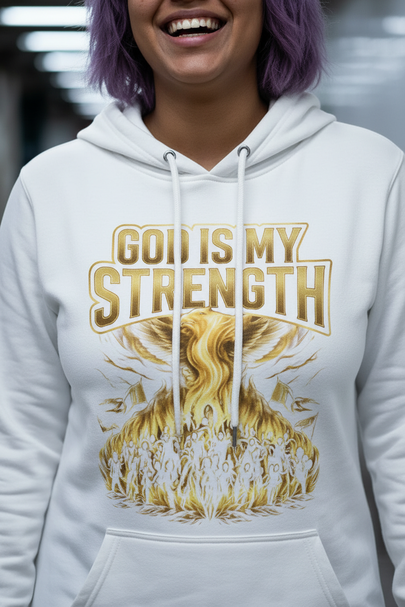 God Is My Strength Close-Up
