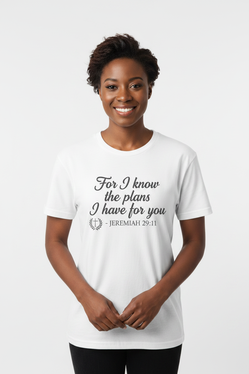 Jeremiah 29:11 — model mockup