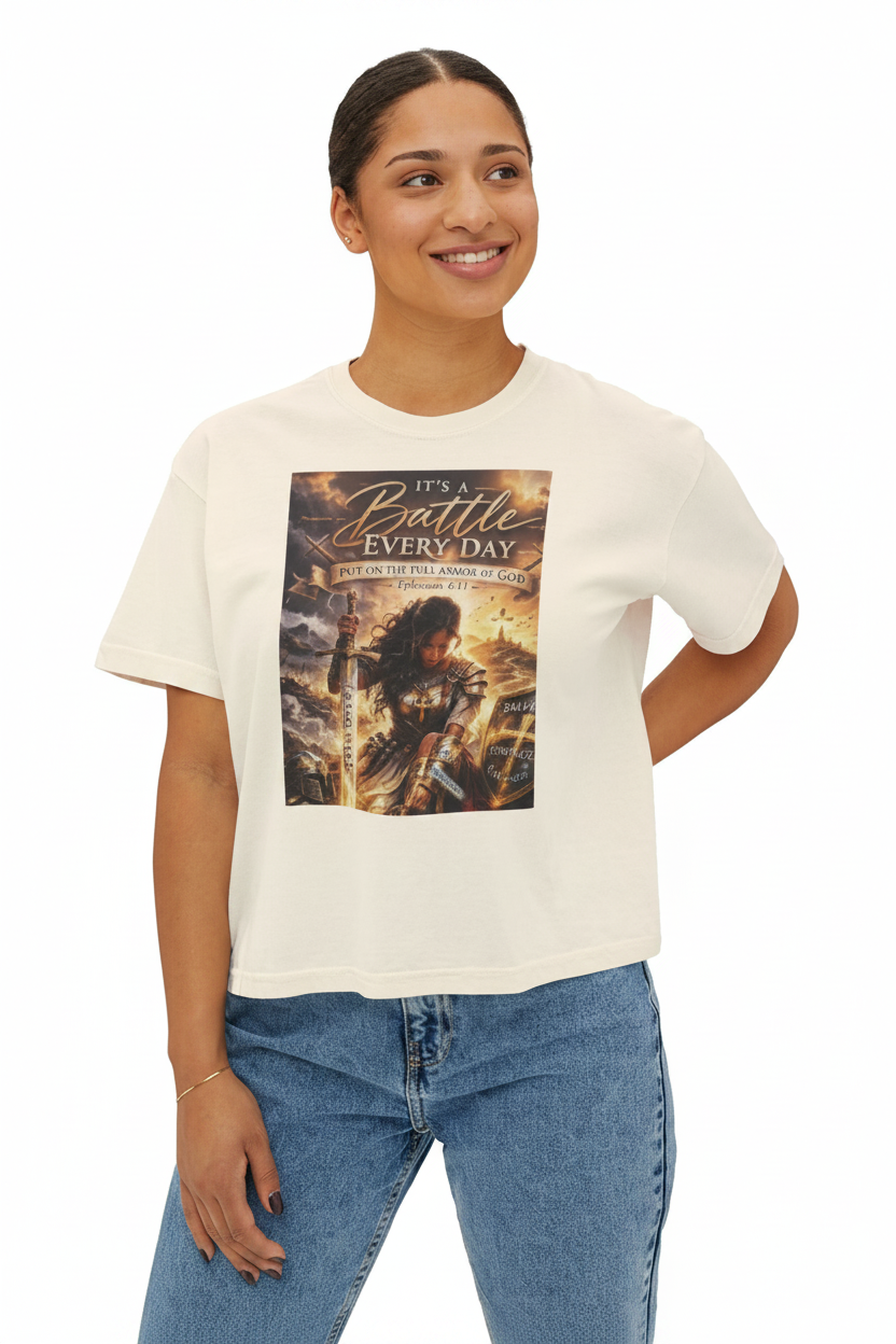 Put on the Whole Armor of God — Latina model